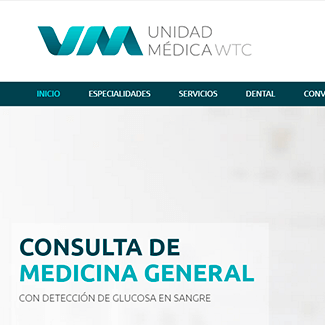 sitio web unidad medica wtc equilibrio visual